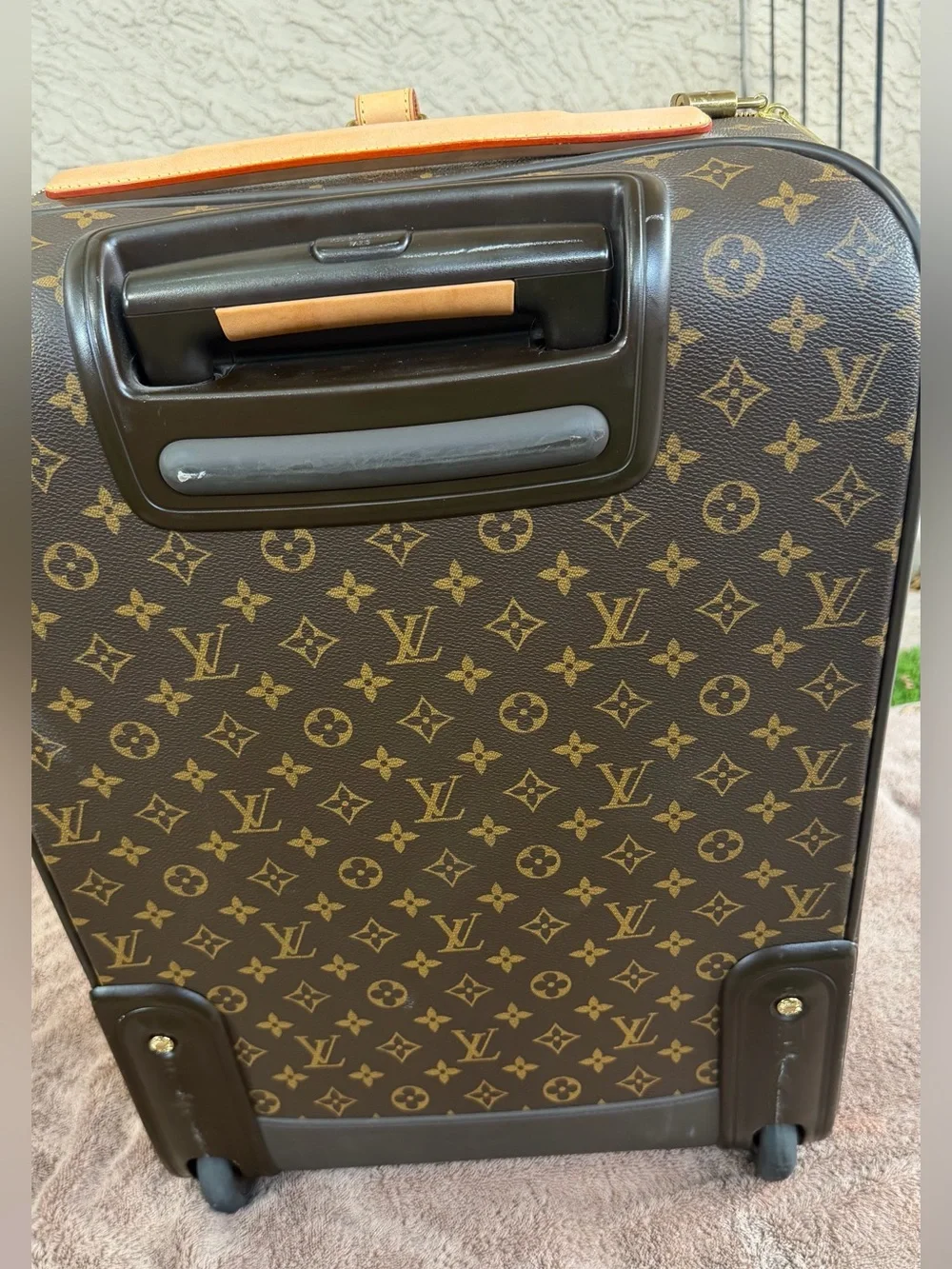 Authentic Louis Vuitton Monogram Pégase Légère 55 Carry-On Suitcase - Excellent